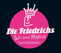 Die Friedrichs (IG Friedrichstrasse) Logo